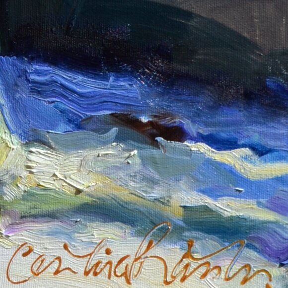 HYDRANGEAS AND ROSES | Oil on Canvas Painting - Picture 6 of 11